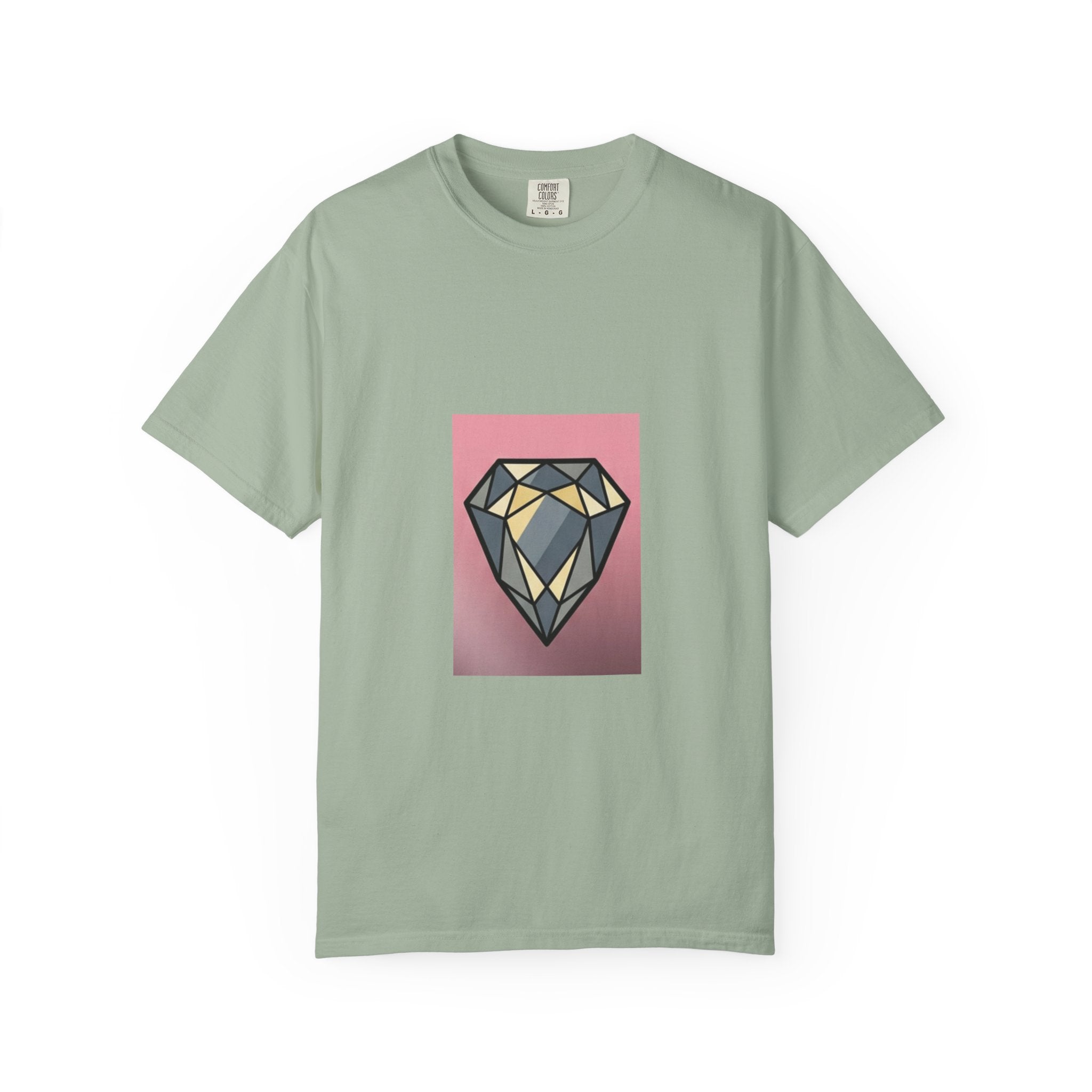 Geometric Diamond Graphic T-Shirt