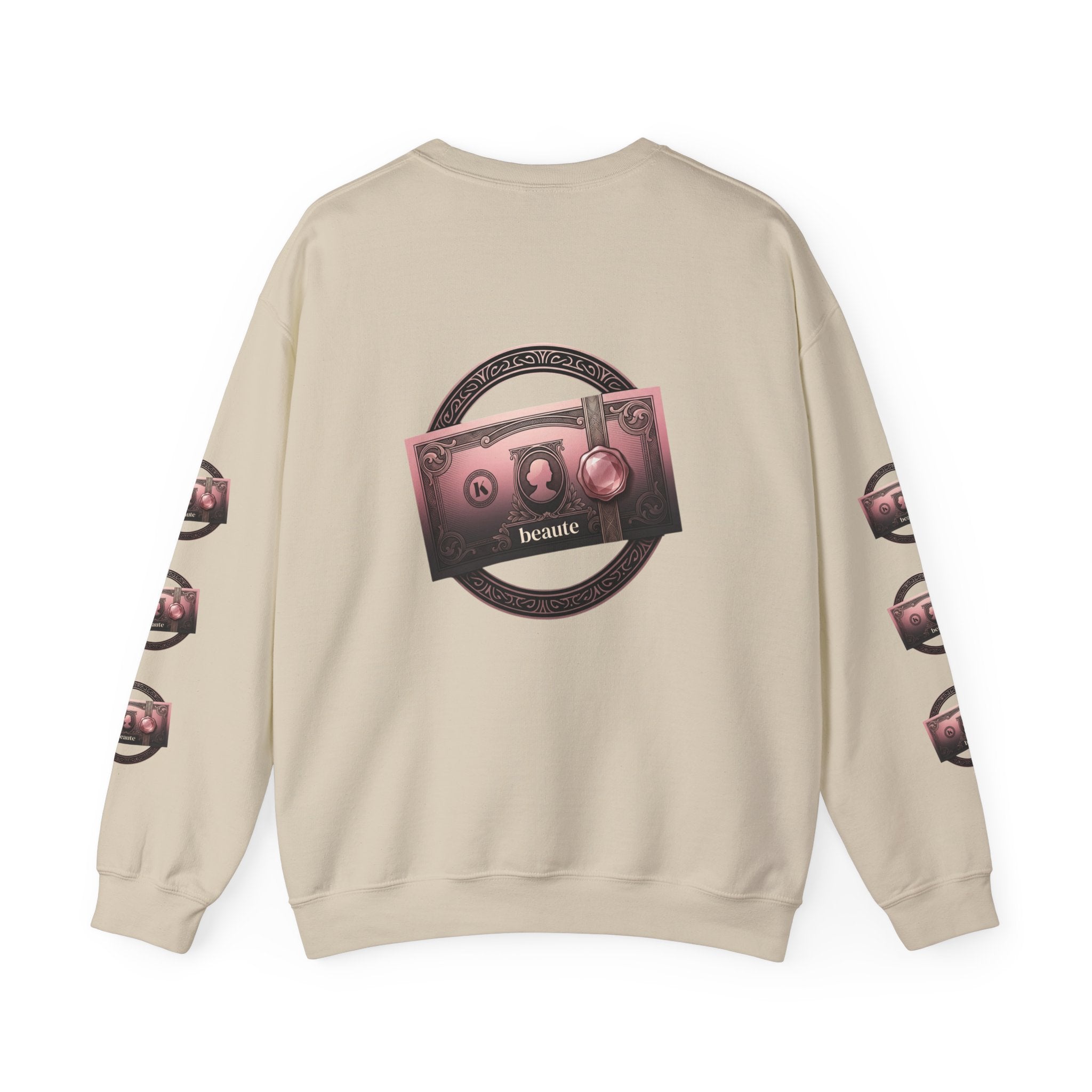 Retro Boombox Crewneck Sweatshirt — Vintage Music Graphic