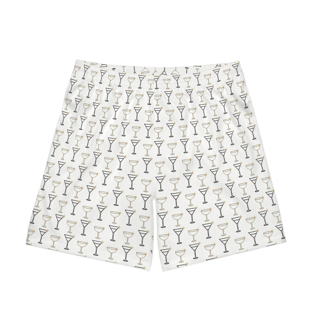 Men's Elastic Beach Shorts (AOP)