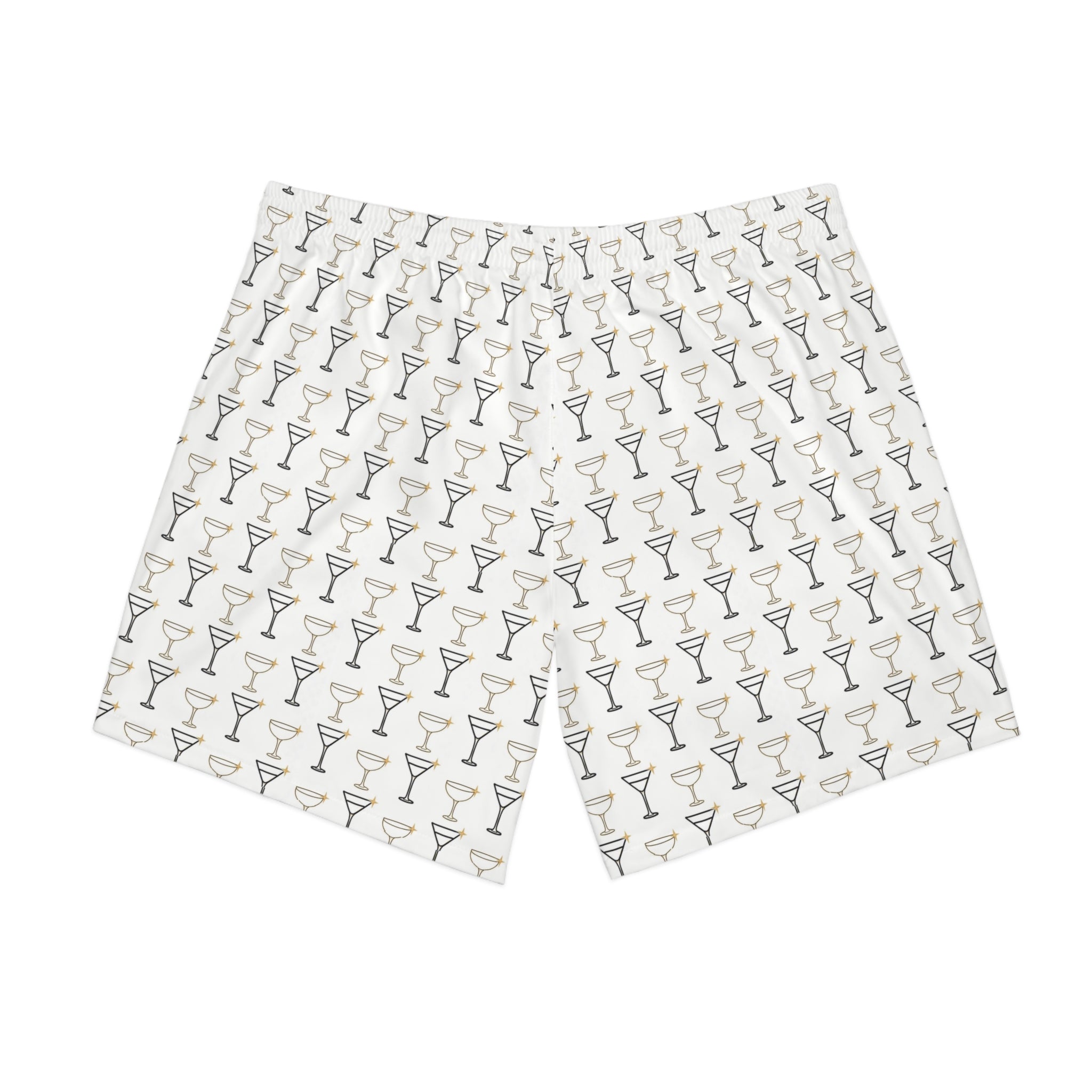 Men's Elastic Beach Shorts (AOP)