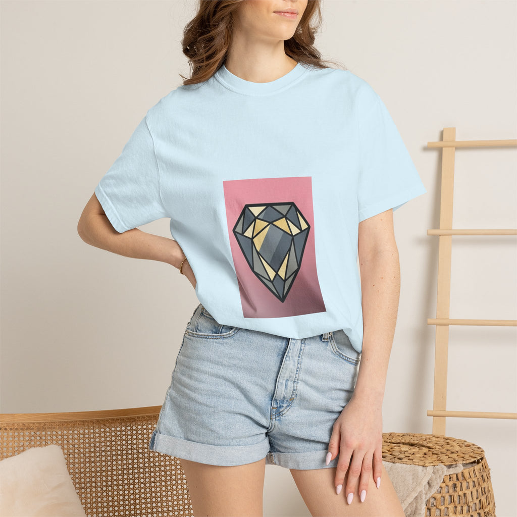 Geometric Diamond Graphic T-Shirt