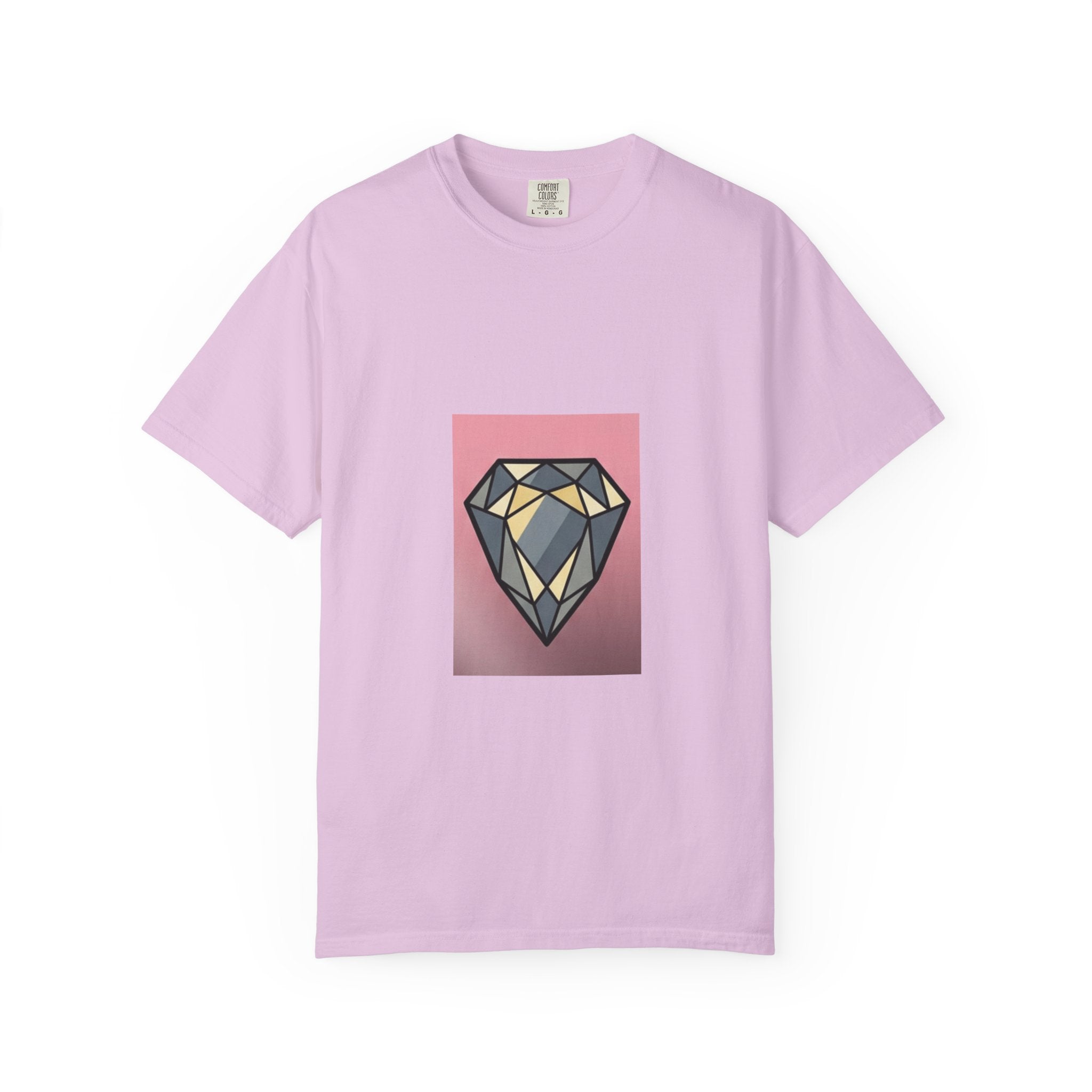Geometric Diamond Graphic T-Shirt