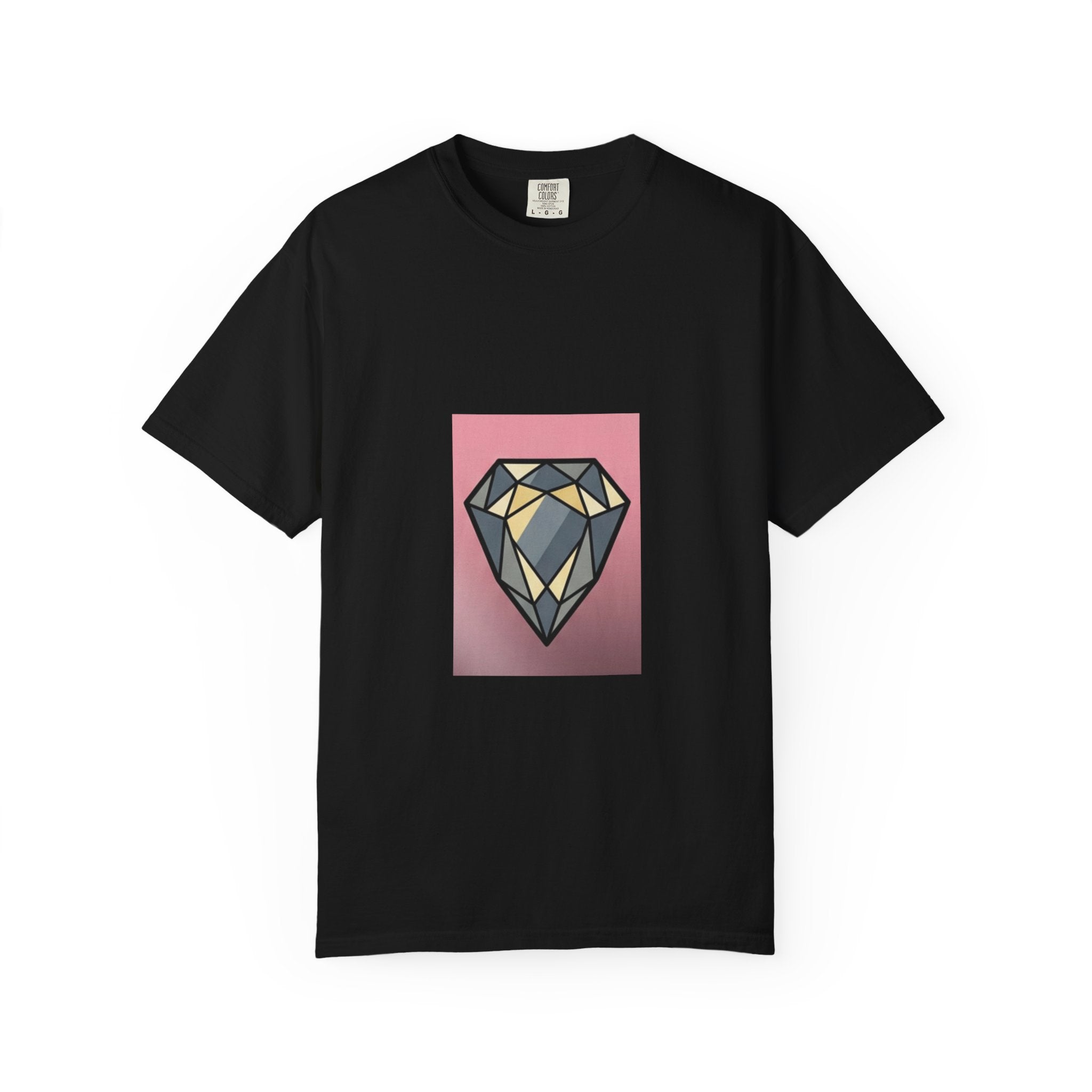 Geometric Diamond Graphic T-Shirt