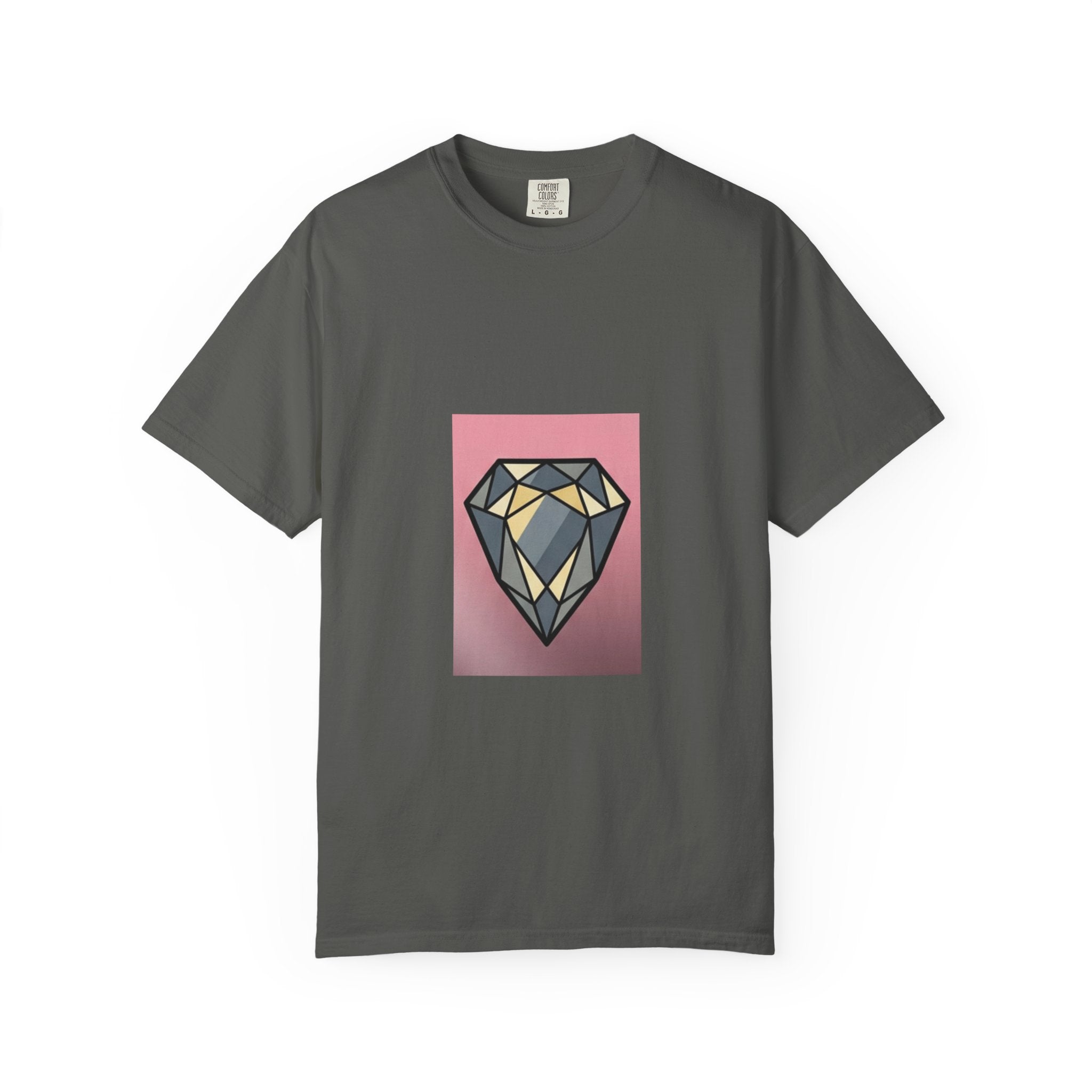Geometric Diamond Graphic T-Shirt