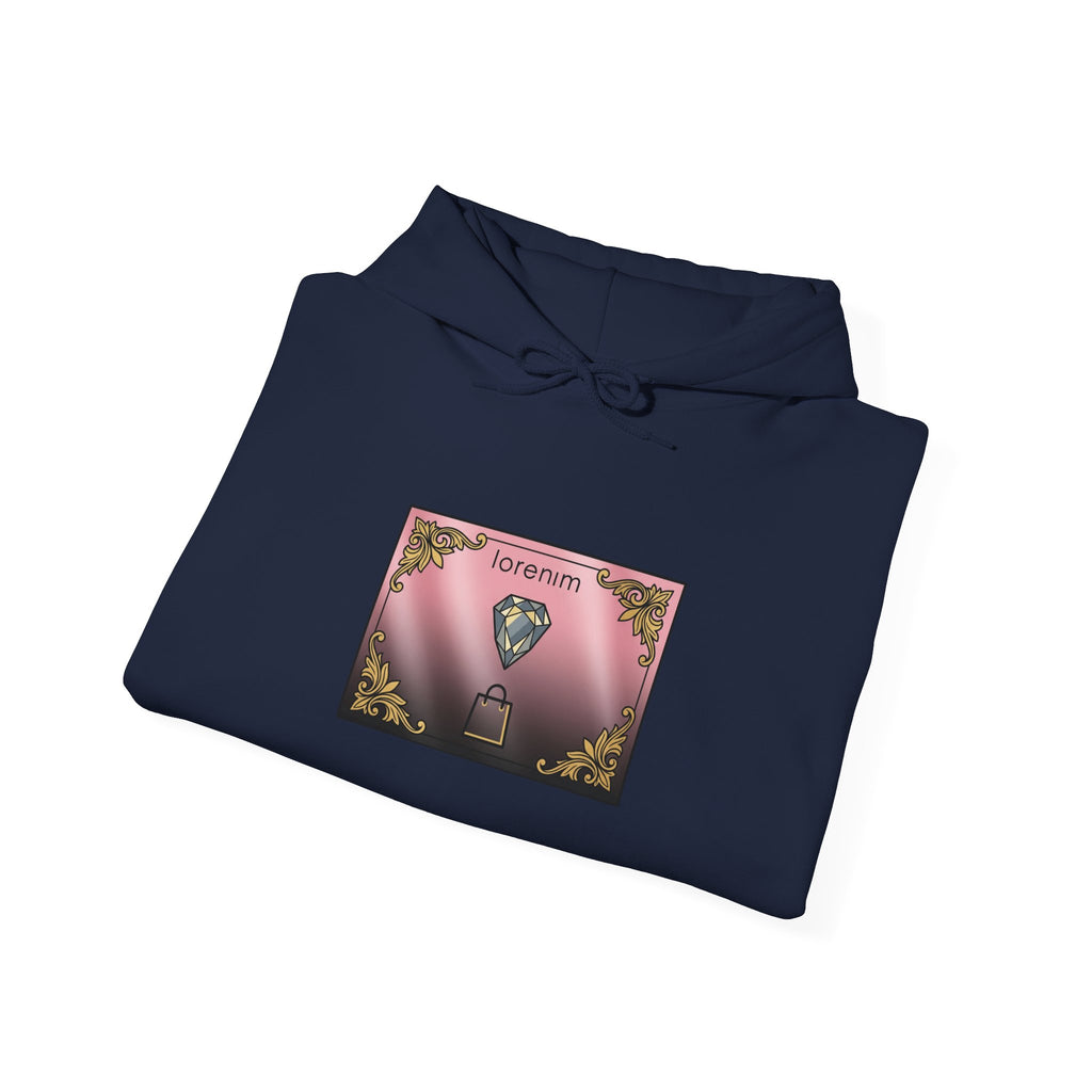Hoodie — 'Clothe Beauty' Crown Floral Wreath Pullover