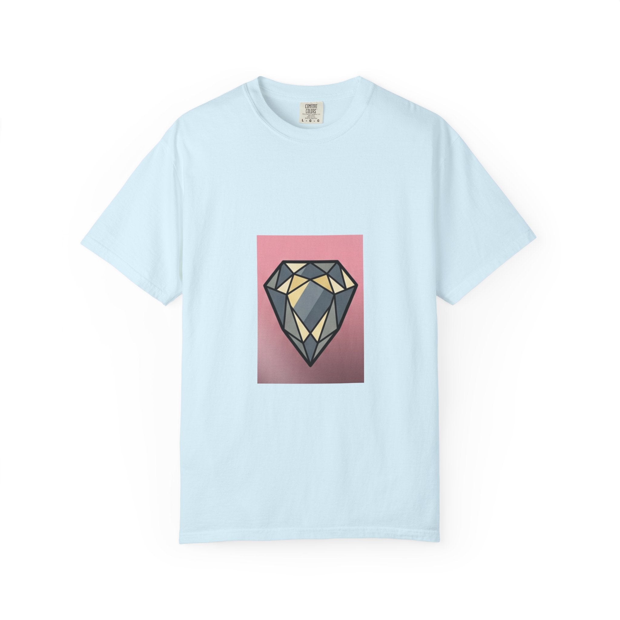 Geometric Diamond Graphic T-Shirt
