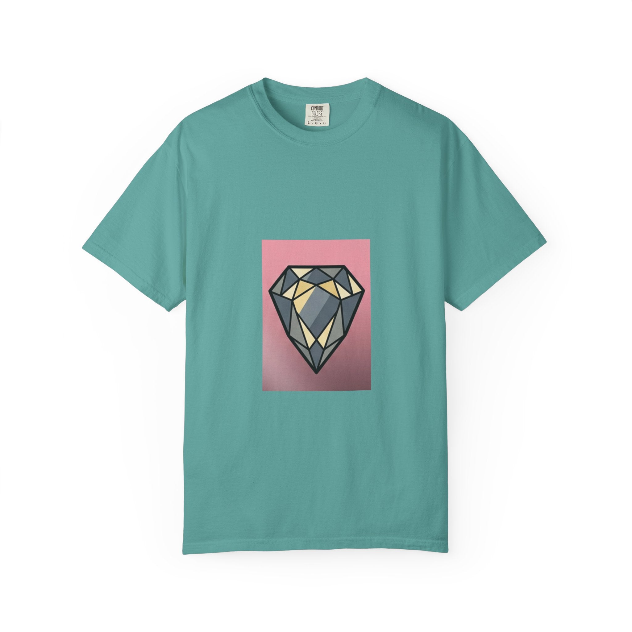 Geometric Diamond Graphic T-Shirt