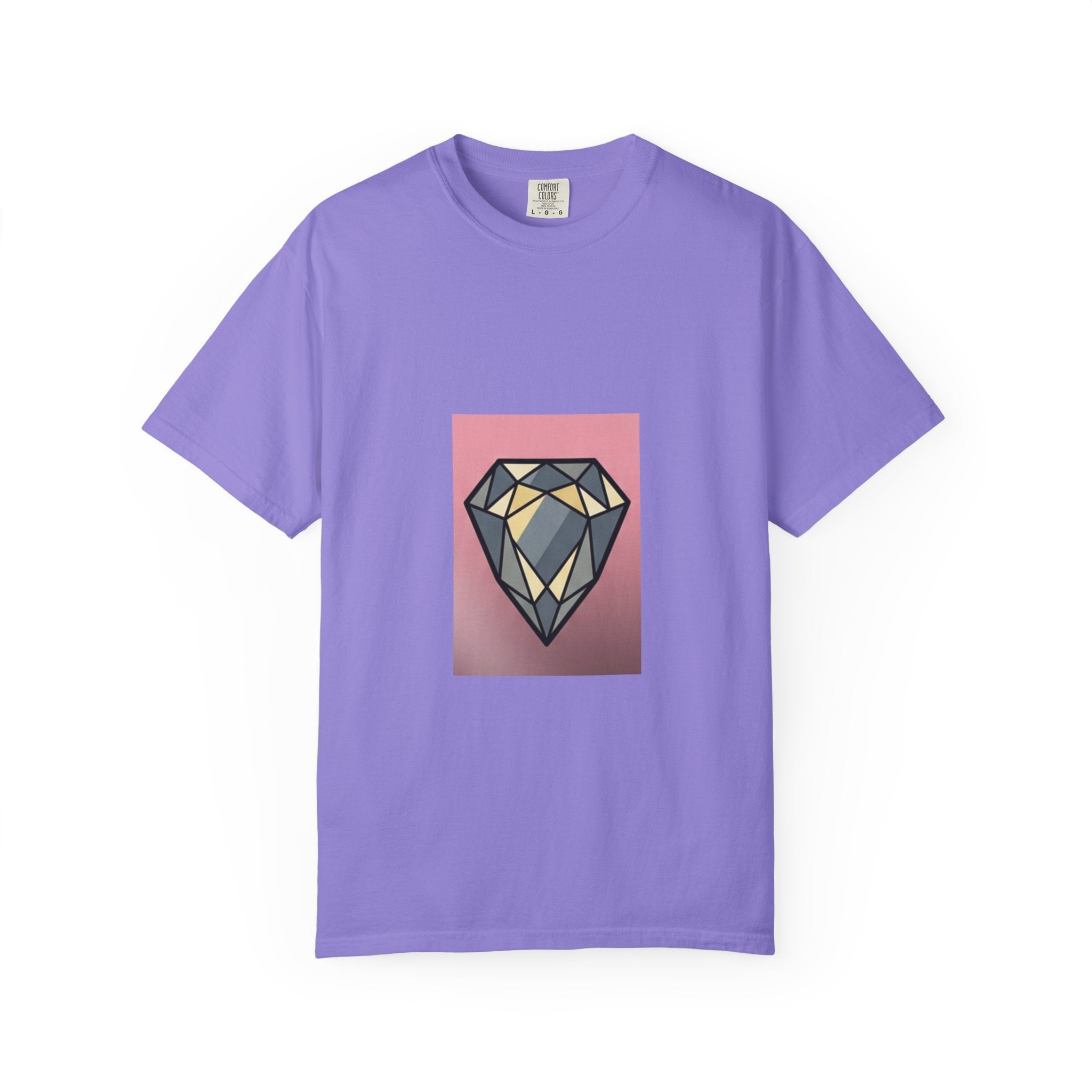 Geometric Diamond Graphic T-Shirt