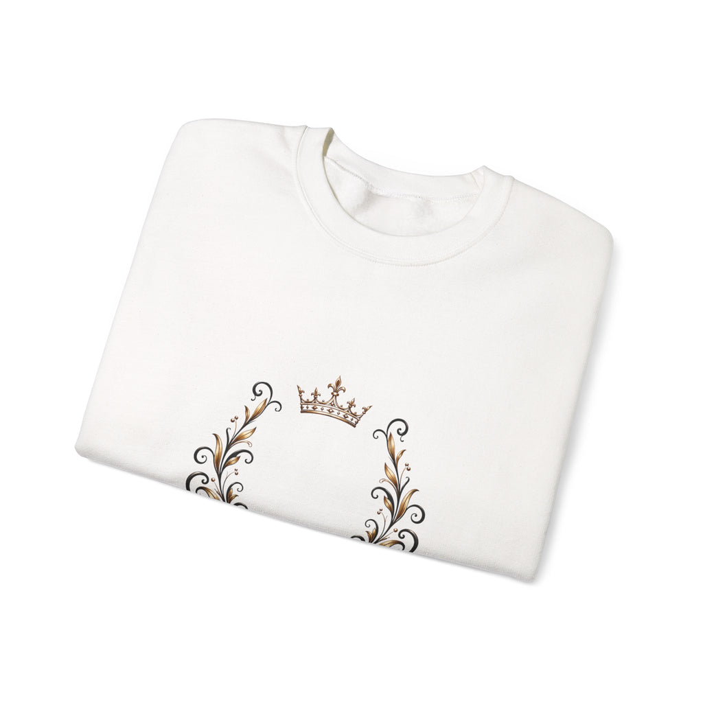 Crewneck Sweatshirt — Pink Tarot Card Grid Design