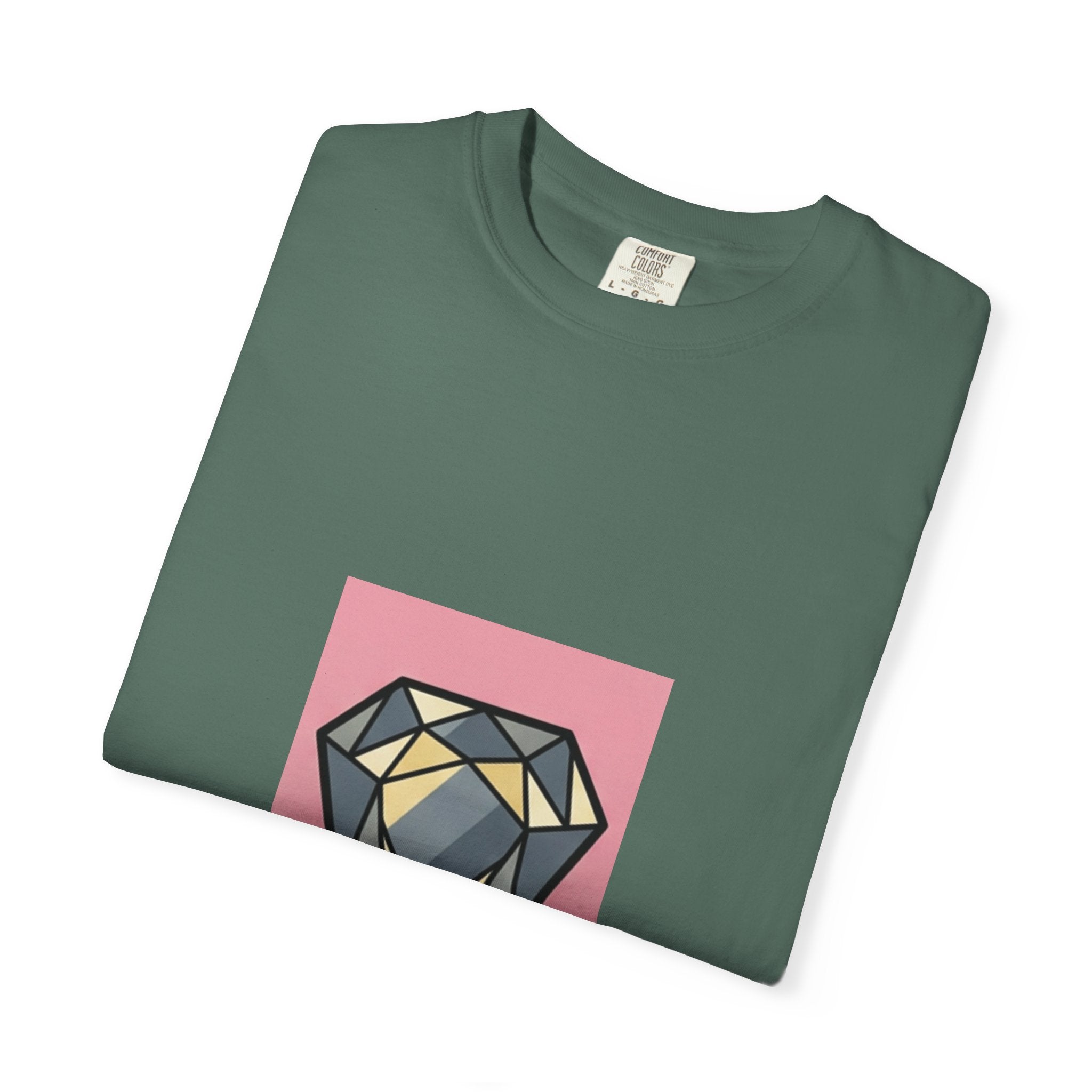 Geometric Diamond Graphic T-Shirt