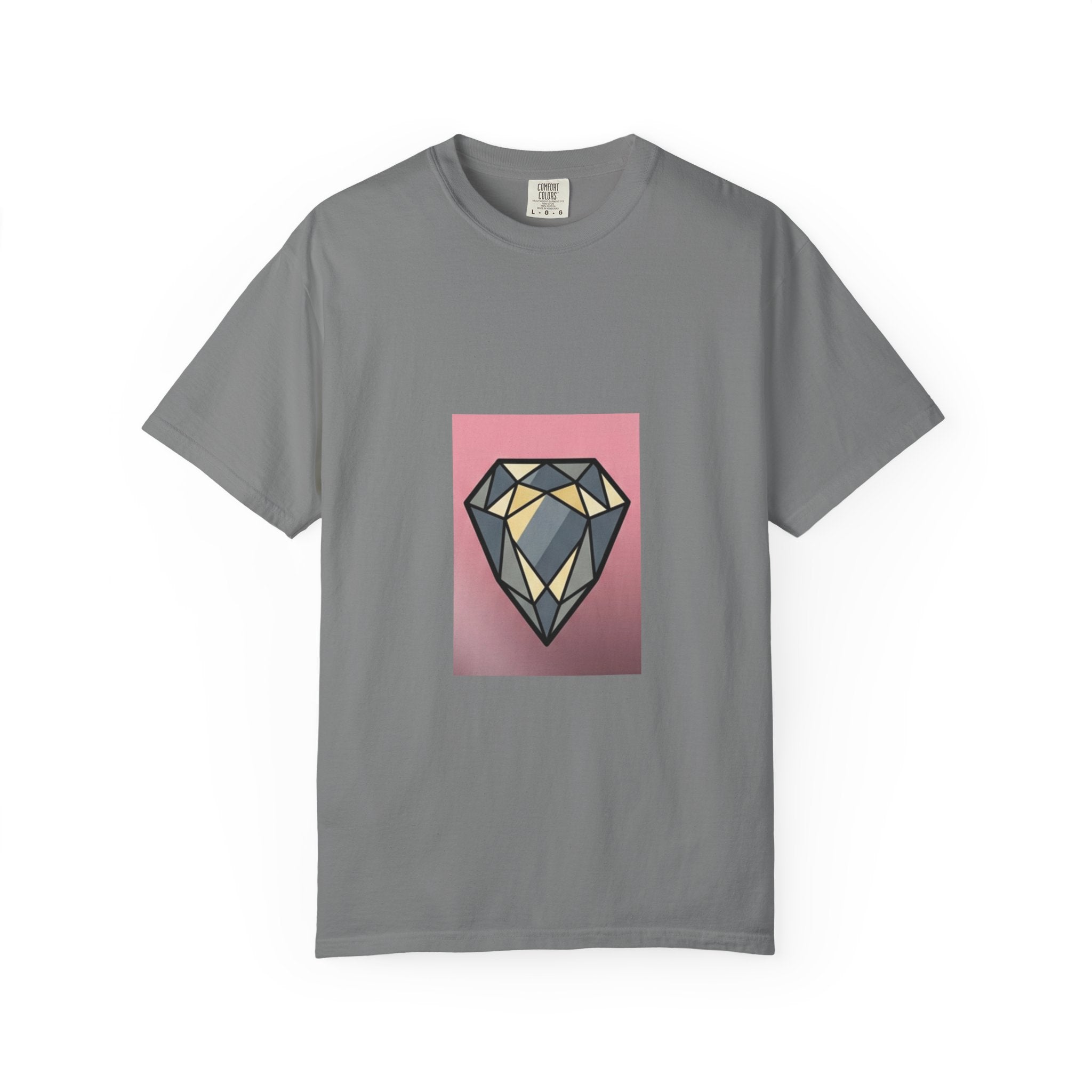 Geometric Diamond Graphic T-Shirt