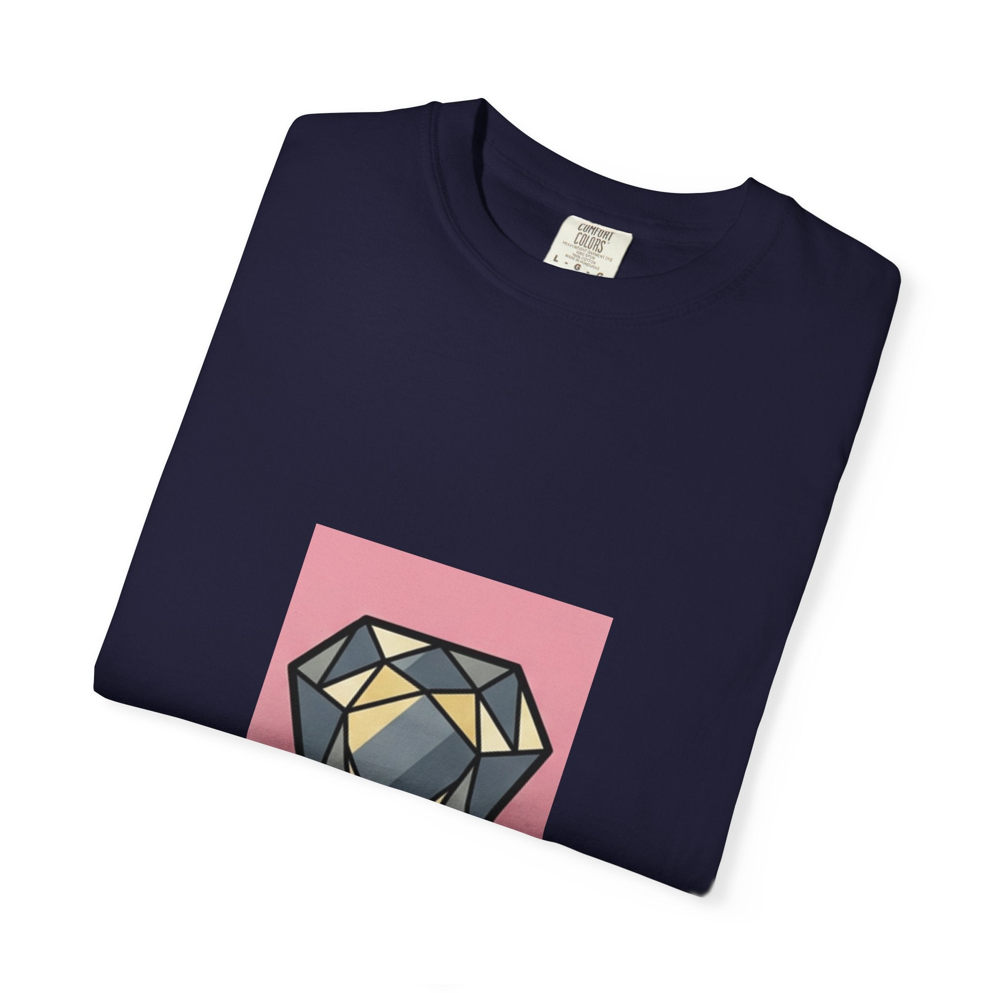 Geometric Diamond Graphic T-Shirt