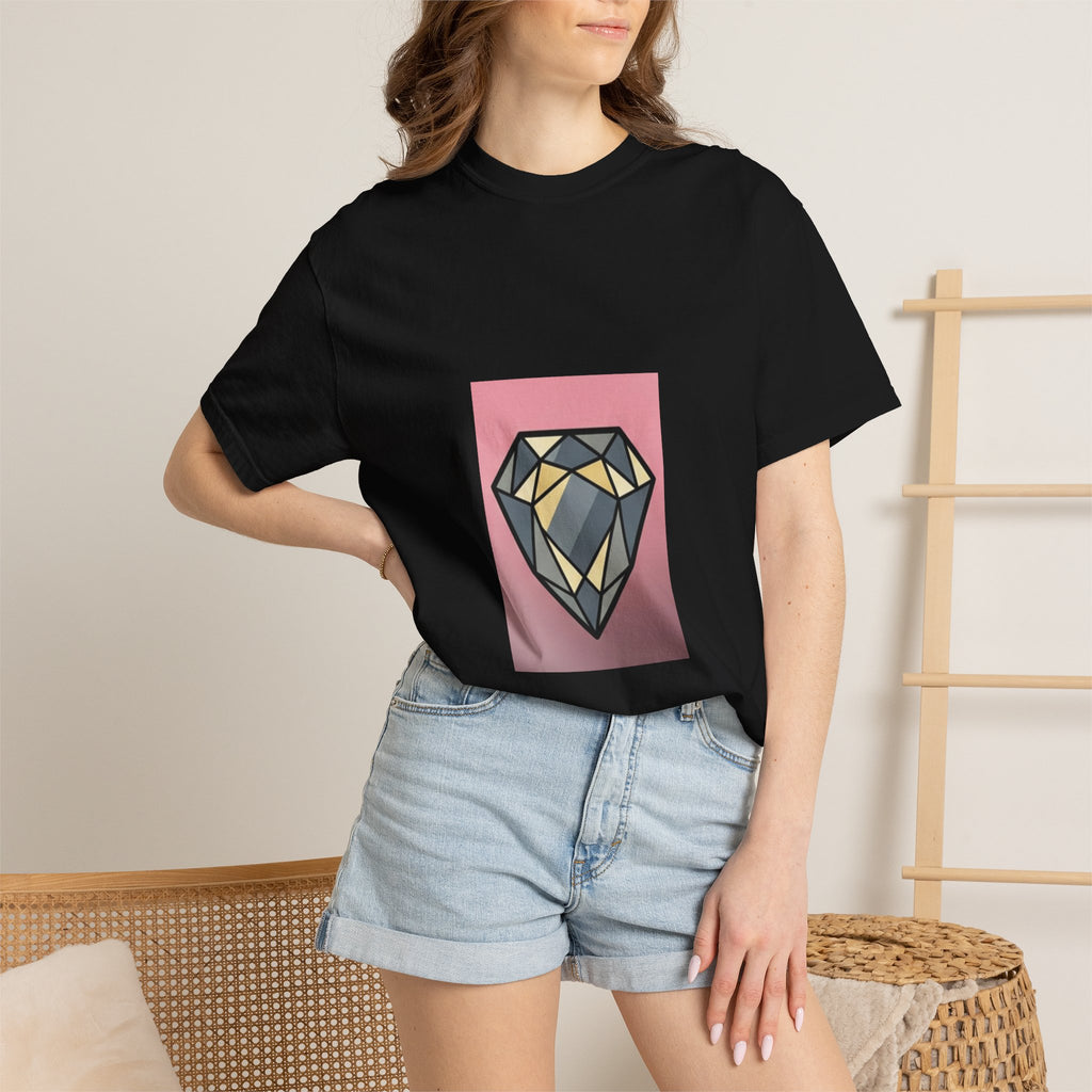 Geometric Diamond Graphic T-Shirt