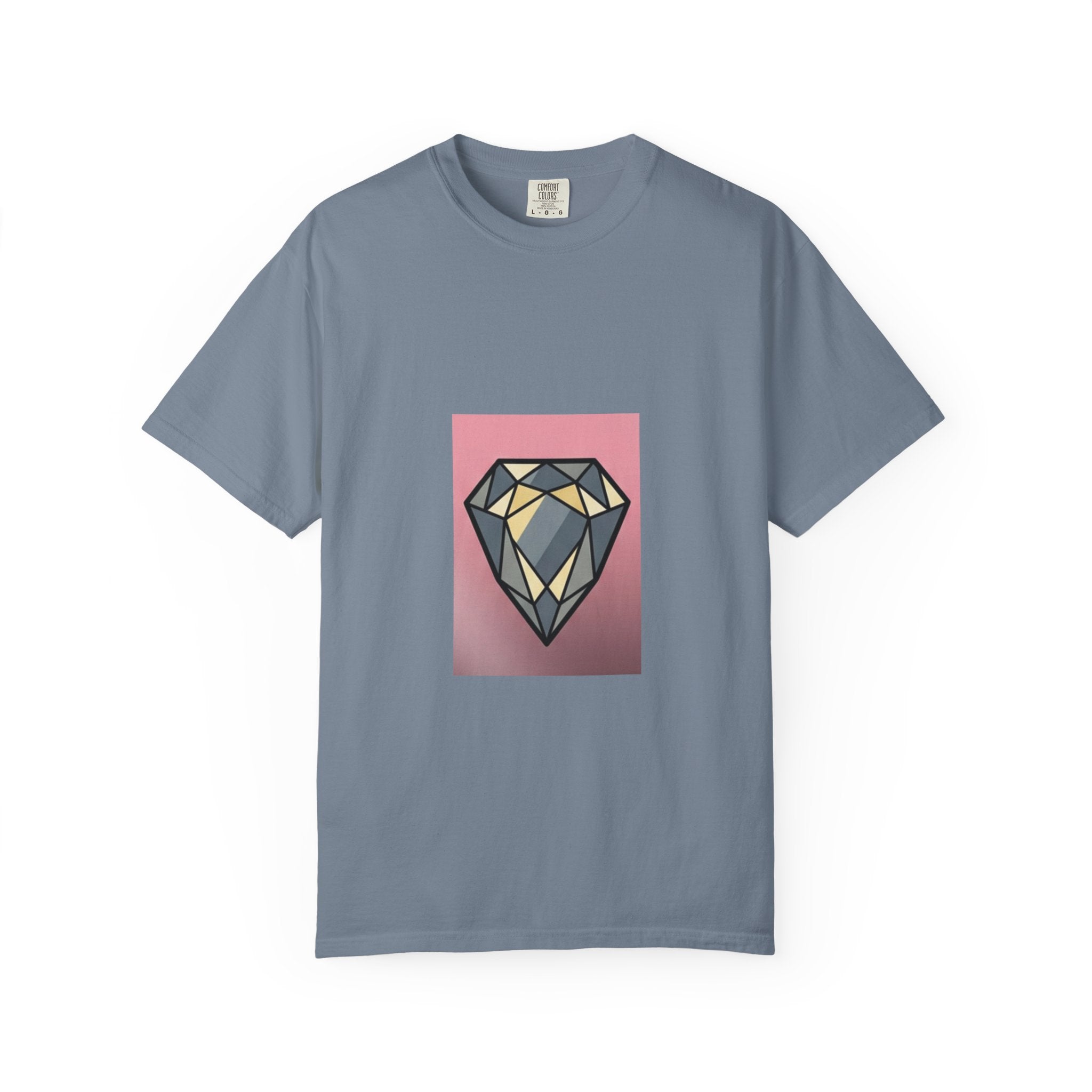 Geometric Diamond Graphic T-Shirt