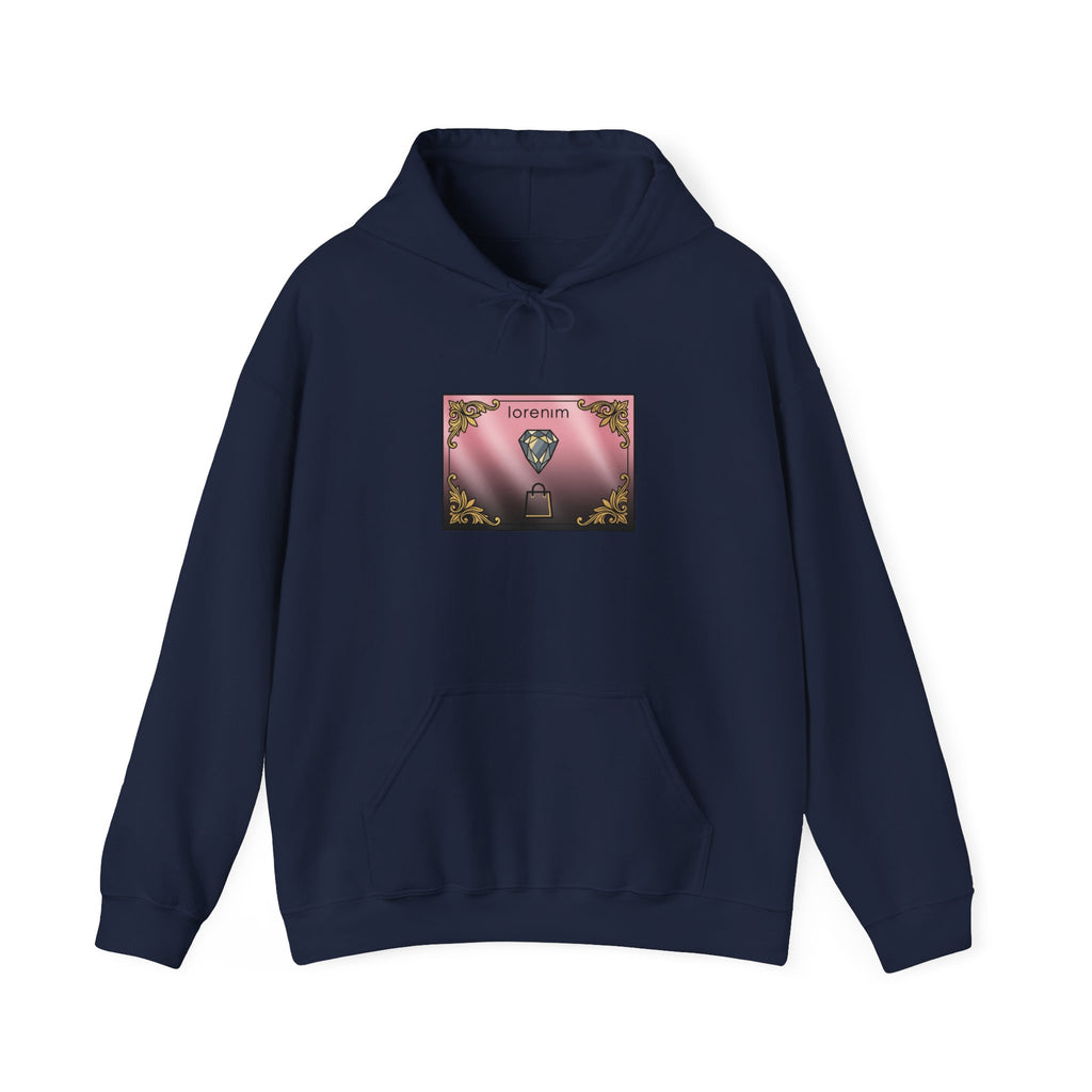 Hoodie — 'Clothe Beauty' Crown Floral Wreath Pullover
