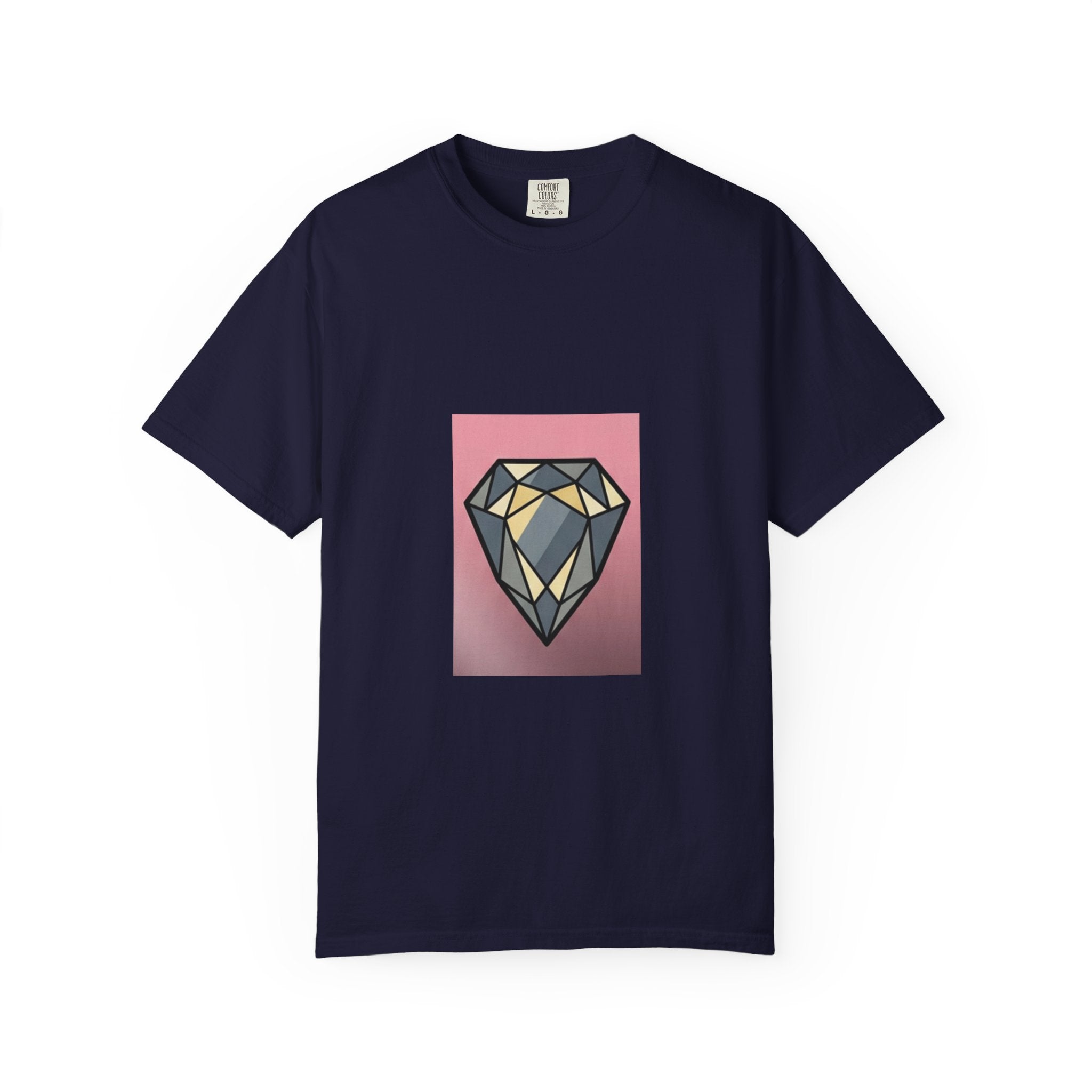 Geometric Diamond Graphic T-Shirt