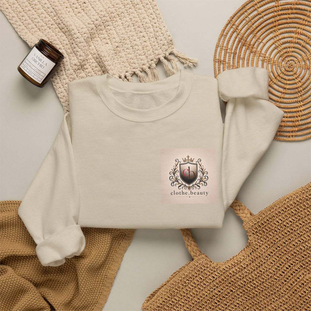 Retro Boombox Crewneck Sweatshirt — Vintage Music Graphic