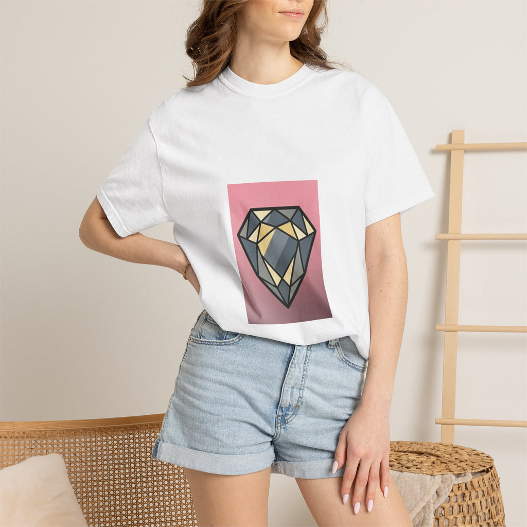 Geometric Diamond Graphic T-Shirt