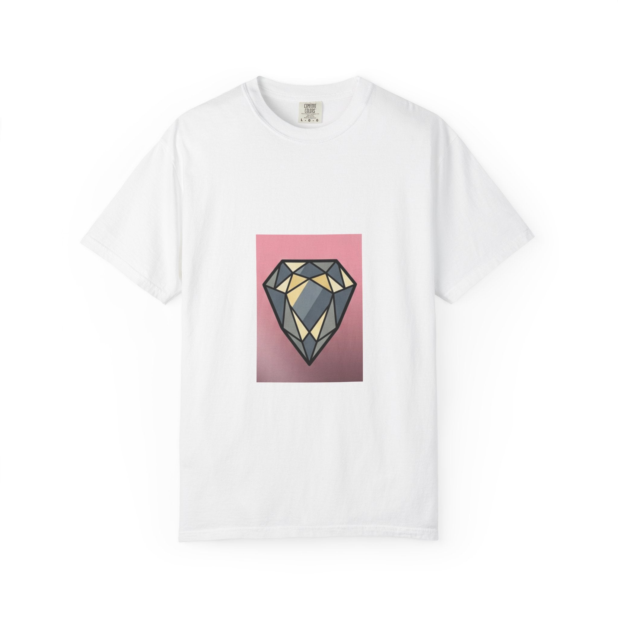Geometric Diamond Graphic T-Shirt