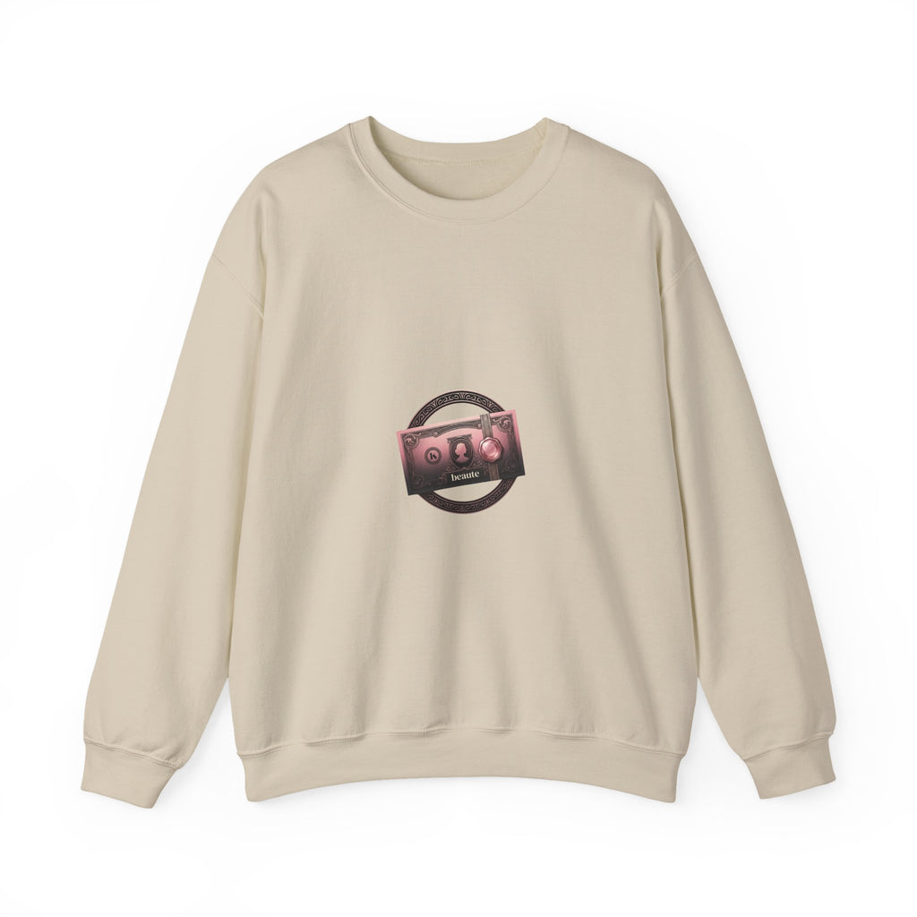 Retro Boombox Crewneck Sweatshirt — Vintage Music Graphic