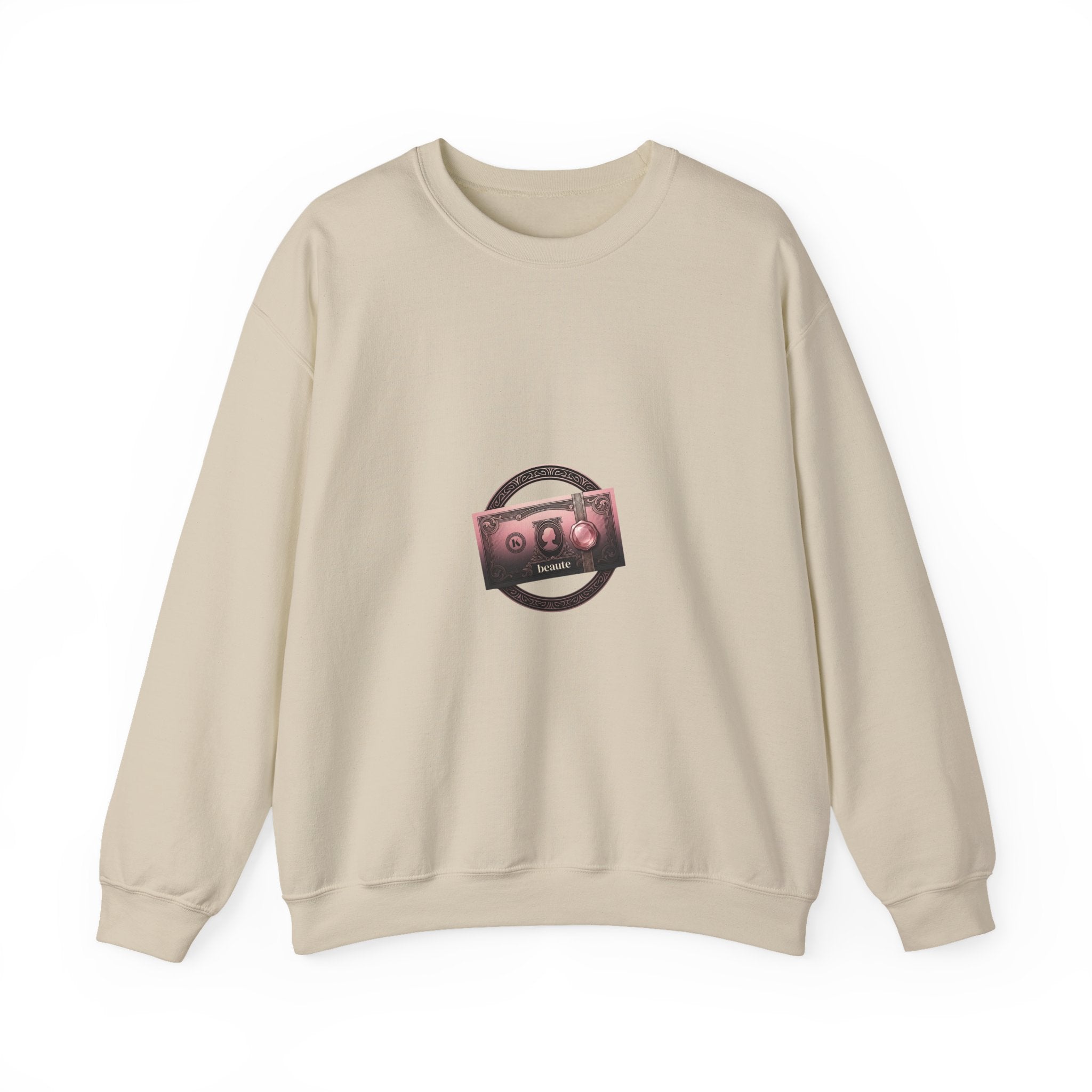 Retro Boombox Crewneck Sweatshirt — Vintage Music Graphic