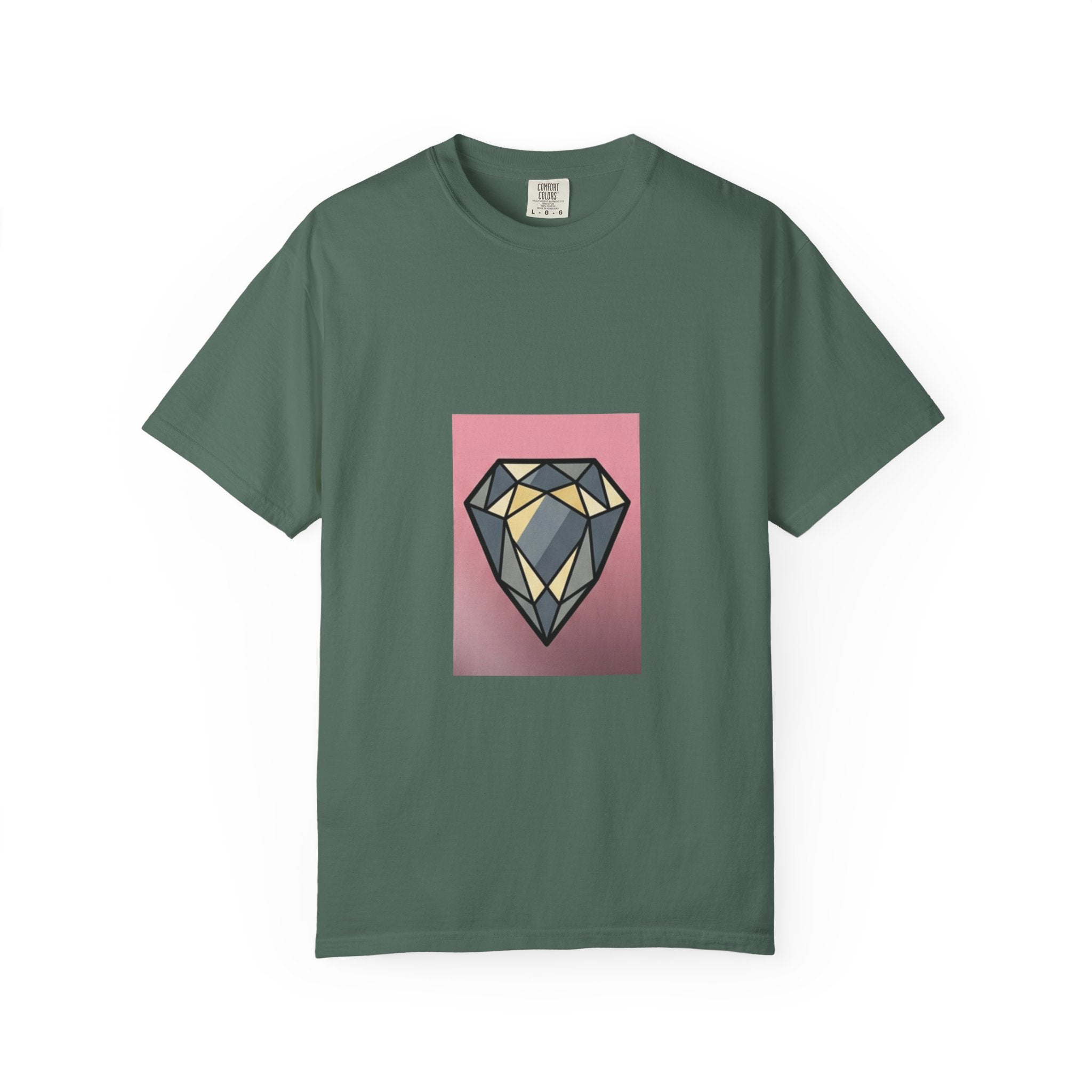 Geometric Diamond Graphic T-Shirt